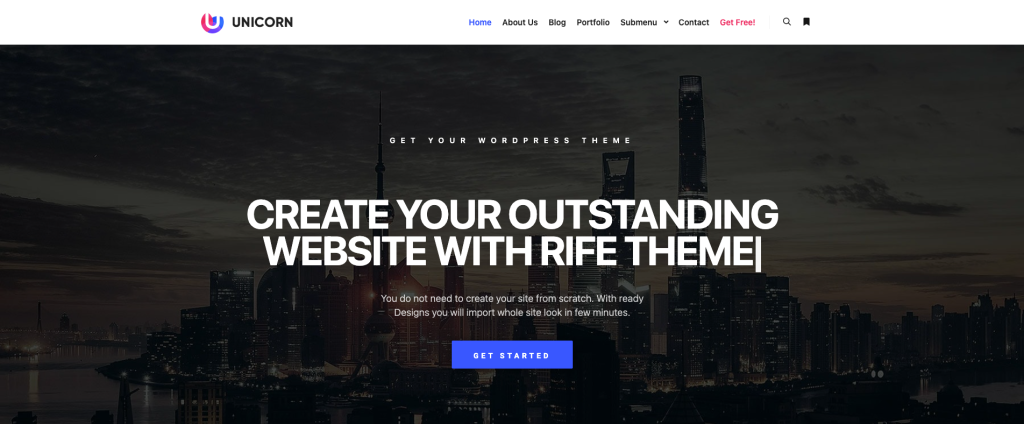 Rife Free demo site