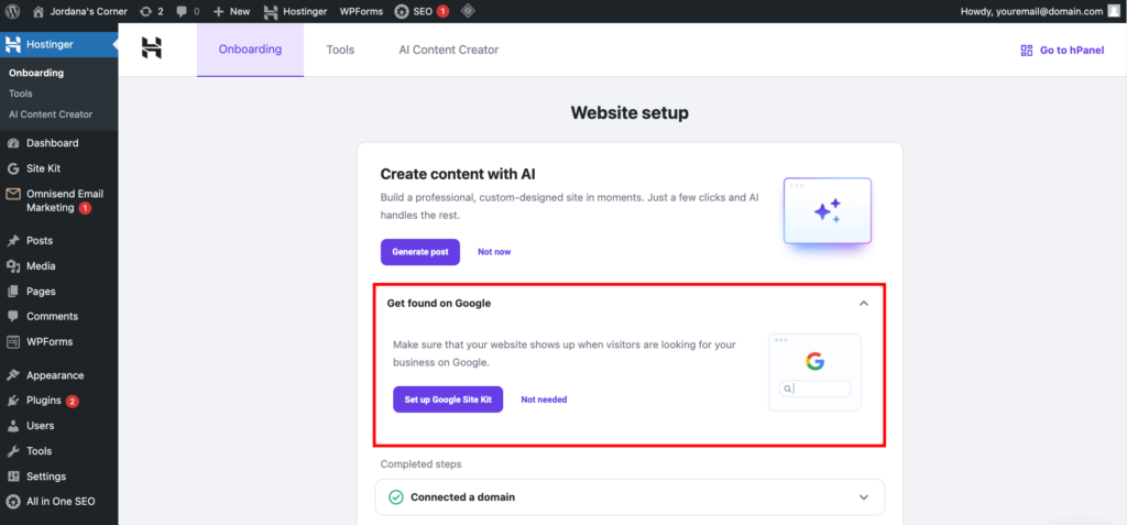 Adding a new sitemap to Google Search Console
