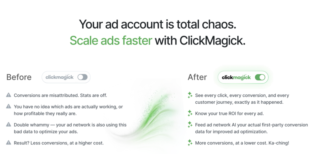 ClickMagic - affiliate link tracking tool
