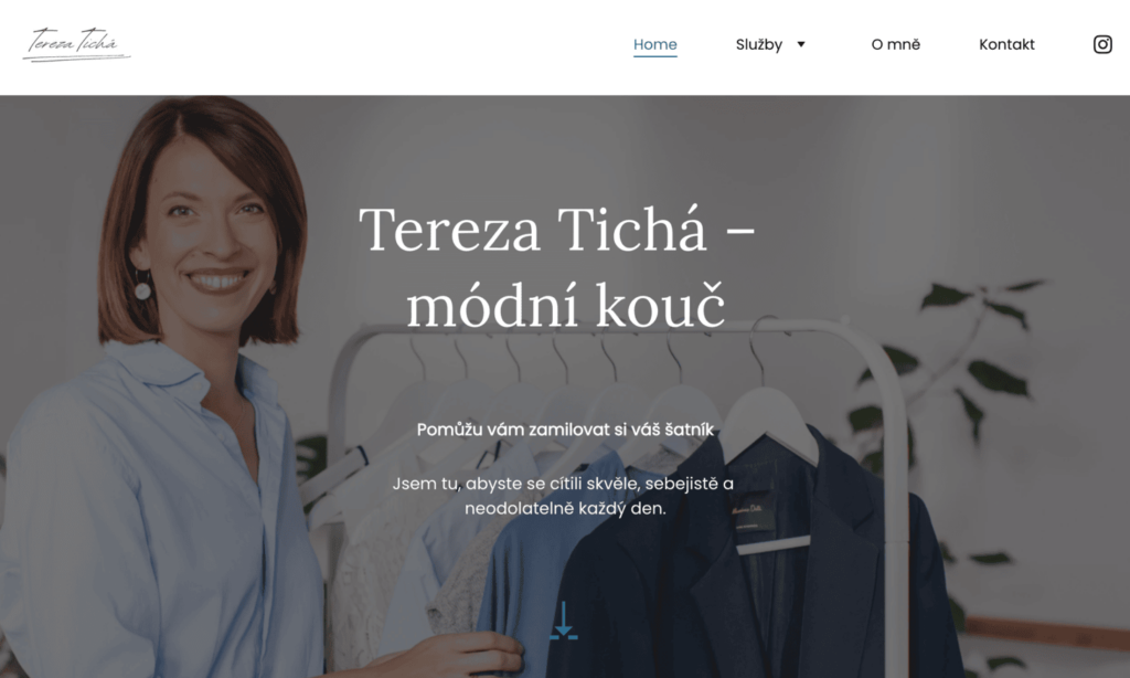 Homepage of Tereza Ticha